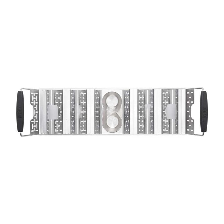 Weber Taco Rack 3400073 tacos-teline, 6 tacolle, ruostumaton teräs