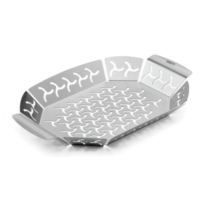 Weber 6677 pieni Premium-grillauskori, ruostumaton teräs