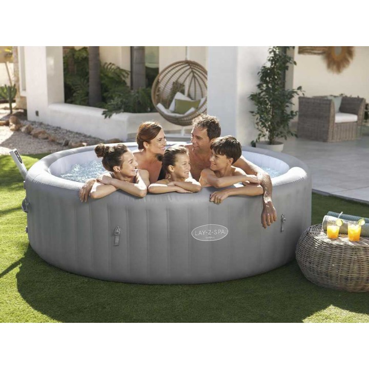 Bestway Lay-Z-Spa Hawaii AirJet 6001J -poreallas, 236 × 236 × 71 cm, 7–8 henkilöä