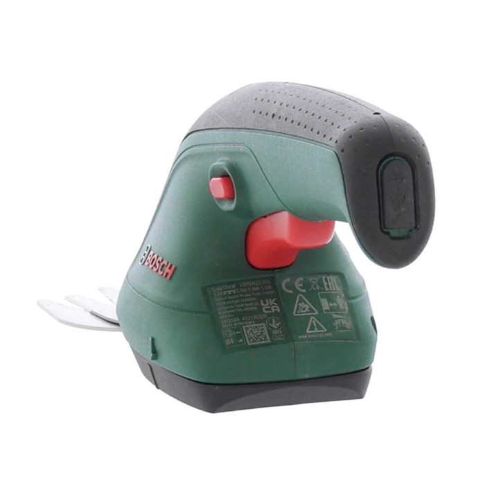 Bosch EasyShear akkuruohosakset, 3,6 V, 1,5 Ah, 8 ja 12 cm terät