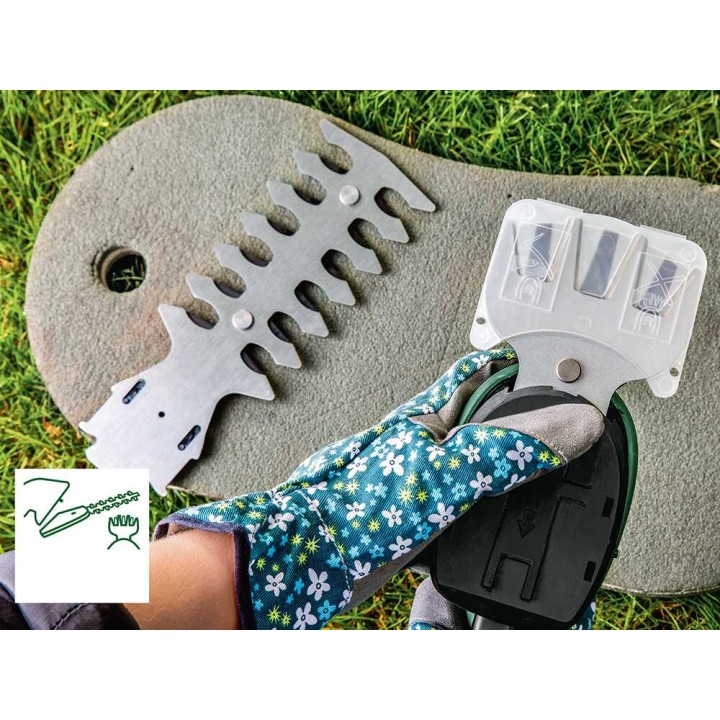 Bosch EasyShear akkuruohosakset, 3,6 V, 1,5 Ah, 8 ja 12 cm terät