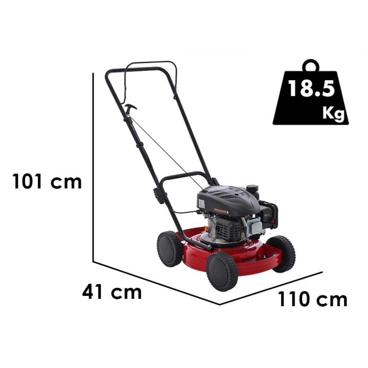 Speedy L bioleikkaava ruohonleikkuri, Loncin LC1P65FE, 139 cm³, 39 cm