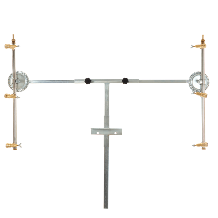 Ruostumattomat ruiskutusvarret 3 3 messinkiset perhosruiskut 70 cm