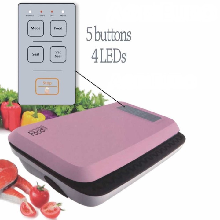Royal Food VS310P Rosa tyhjiöpakkauslaite 30 cm 110 W 220 V