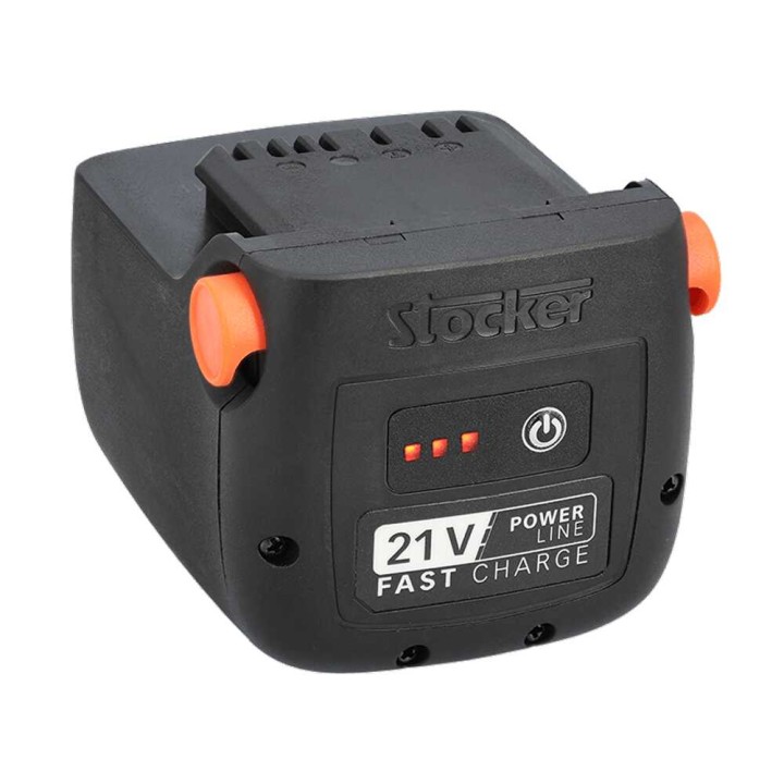STOCKER Power 21 V Fast Charge -akku, 2,6 Ah