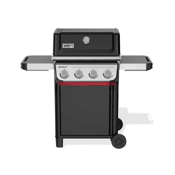 Weber Spirit E-415 kaasugrilli, 4 poltinta, 8,21 kW, taittuvat sivutasot