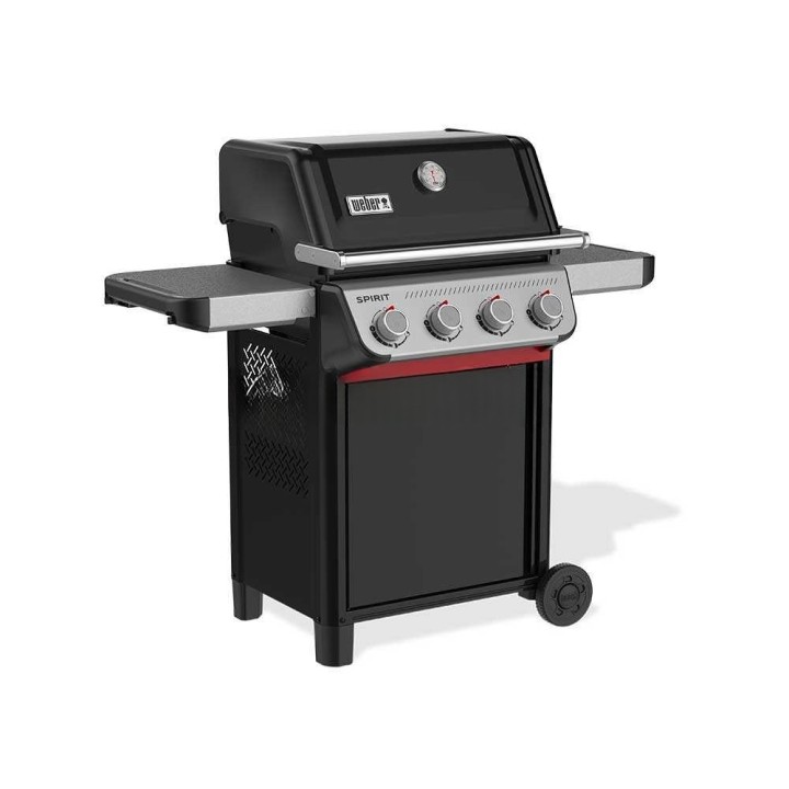 Weber Spirit E-415 kaasugrilli, 4 poltinta, 8,21 kW, taittuvat sivutasot