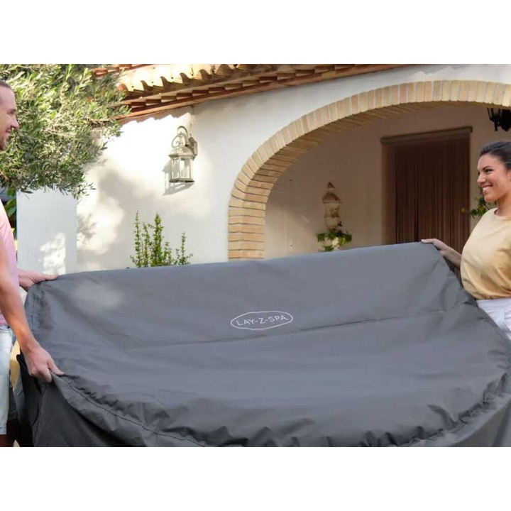 Bestway Lay-Z-Spa Ibiza AirJet 6002U -poreallas, 180 × 180 × 66 cm, 4–6 henkilölle