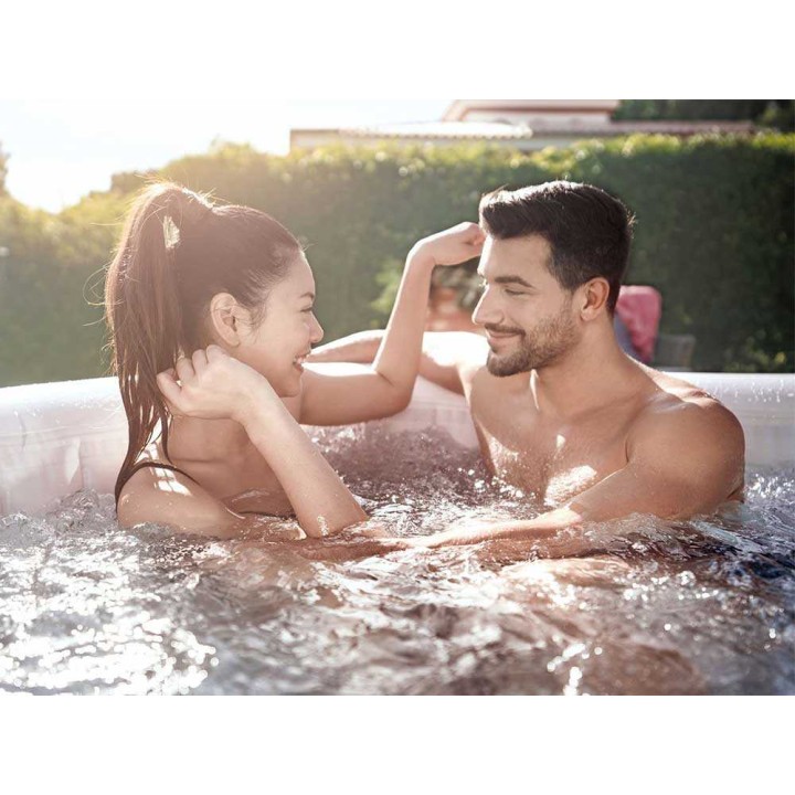 Bestway Lay-Z-Spa Ibiza AirJet 6002U -poreallas, 180 × 180 × 66 cm, 4–6 henkilölle