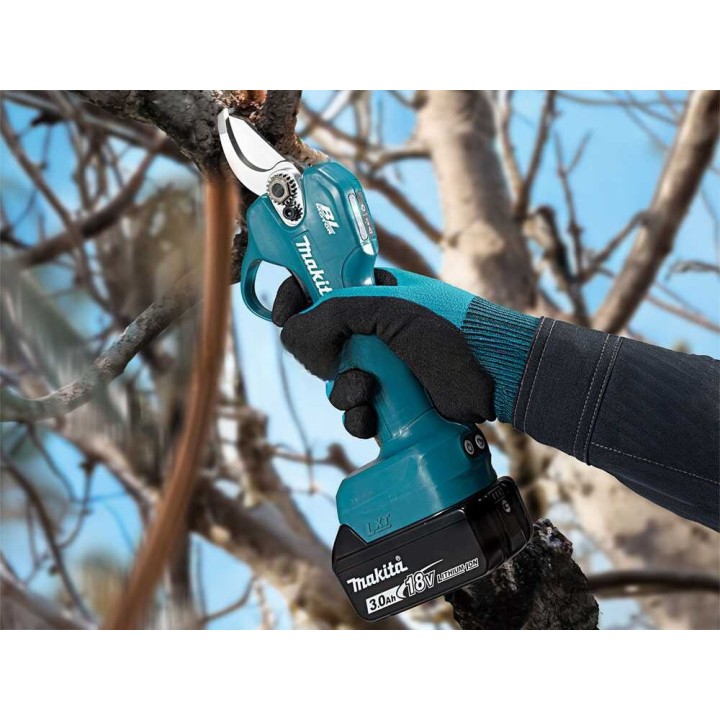 Makita DUP181SF akkukäyttöiset oksasakset, 18 V, 3 Ah, 30 mm