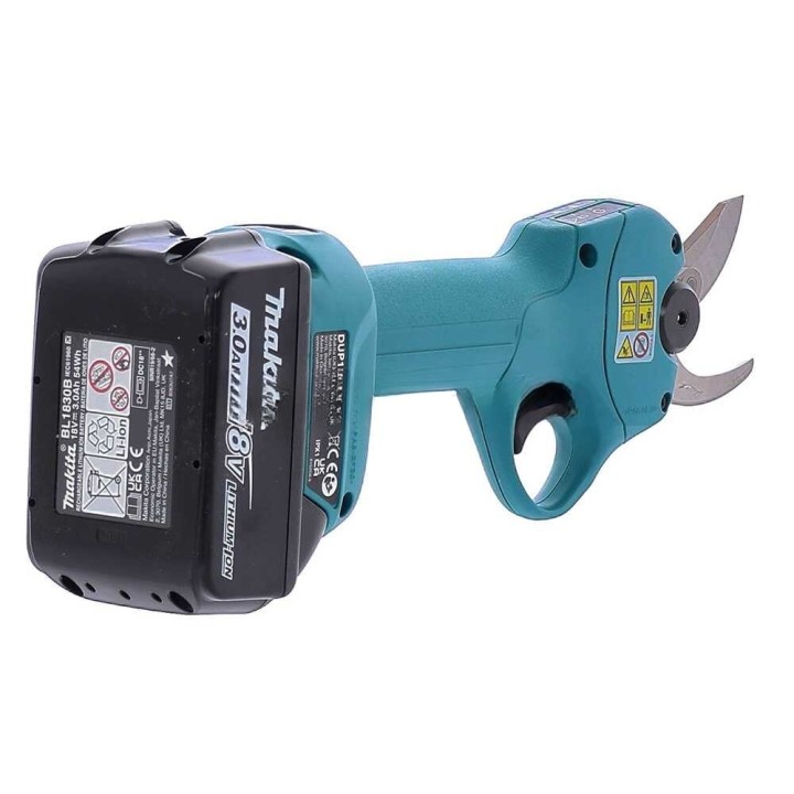 Makita DUP181SF akkukäyttöiset oksasakset, 18 V, 3 Ah, 30 mm