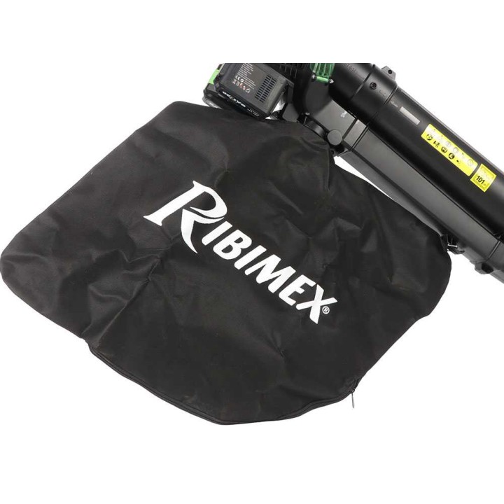 Ribimex PRBAT20-ASB1SB puhallin-imuri, 40 V, 4 Ah, 45 l
