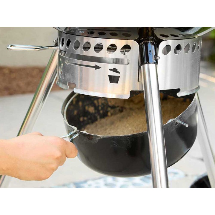 Weber Master Touch GBS C-5755 Ocean Blue hiiligrilli, 57 cm, 9–11 ruokailijalle