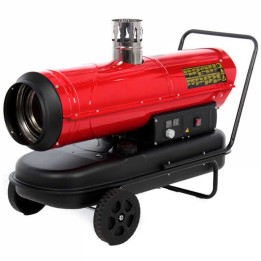 GeoTech IDH 3000 dieselkäyttöinen lämminilmakehitin 30 kW epäsuora lämmitys