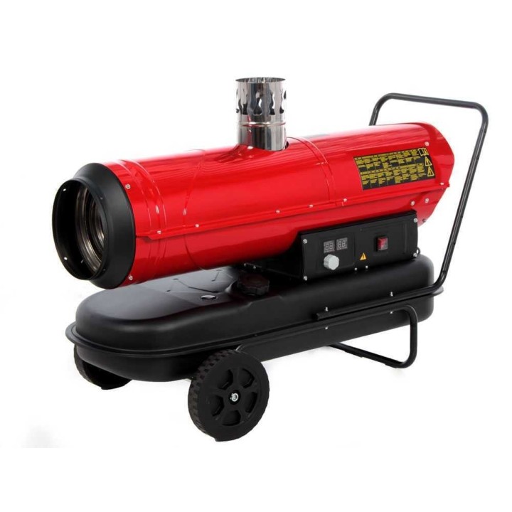 GeoTech IDH 3000 dieselkäyttöinen lämminilmakehitin, 30 kW, epäsuora lämmitys