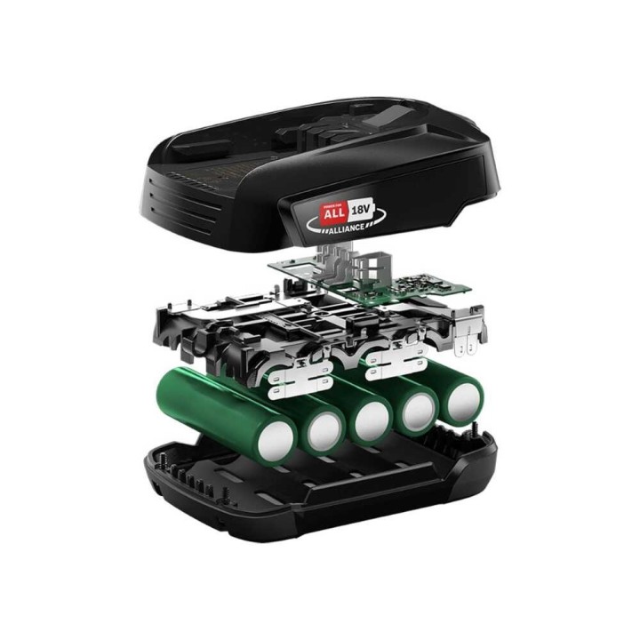 Bosch Rotak18V-34 akkuruohonleikkuri, 18 V, 4 Ah, 34 cm