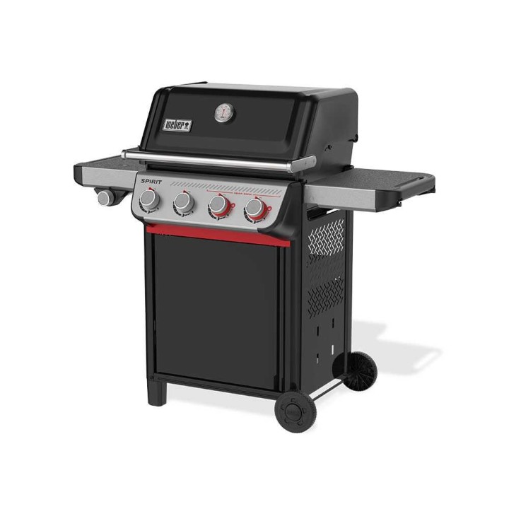 Weber Spirit E-435 kaasugrilli, 4 poltinta, 10,26 kW, sivukeitin