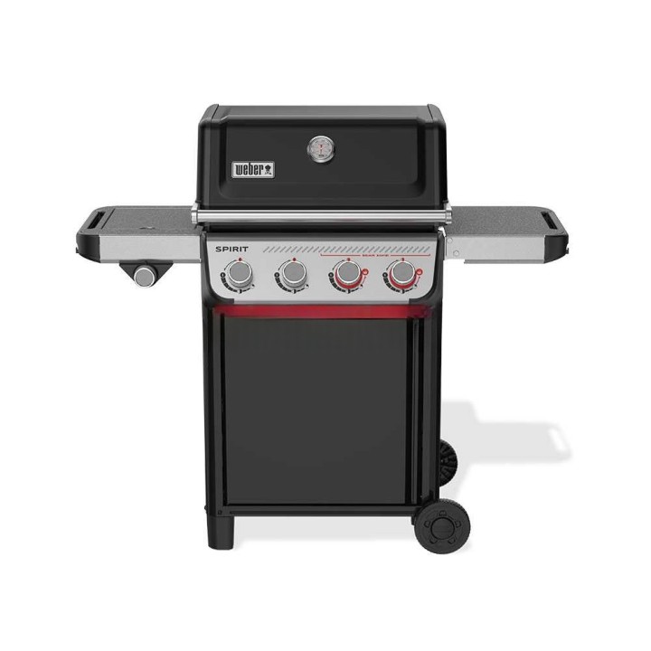 Weber Spirit E-435 kaasugrilli, 4 poltinta, 10,26 kW, sivukeitin