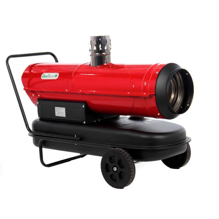 GeoTech IDH 3000 dieselkäyttöinen lämminilmakehitin, 30 kW, epäsuora lämmitys