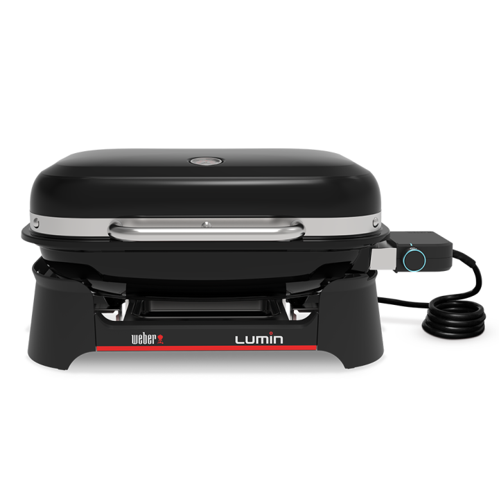Weber Lumin Black 1502045 sähkögrilli 2 200 W 230 V 49 33 cm
