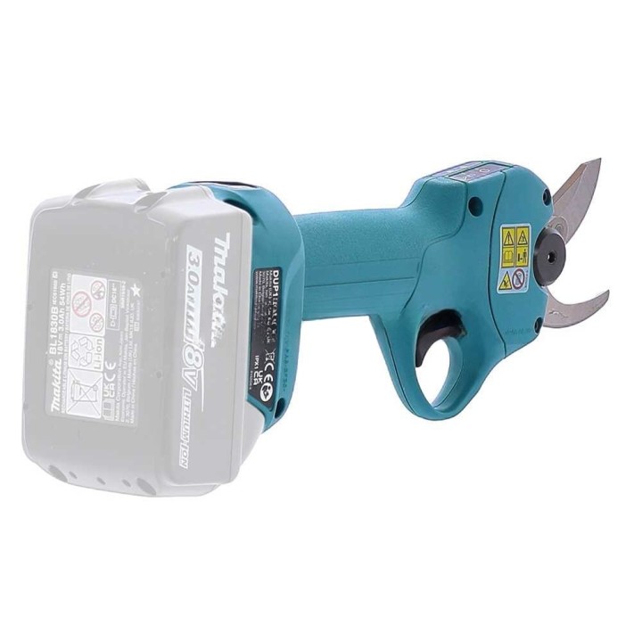 Makita DUP181Z akkukäyttöiset oksasakset, 18 V, 30 mm, ilman akkua ja laturia