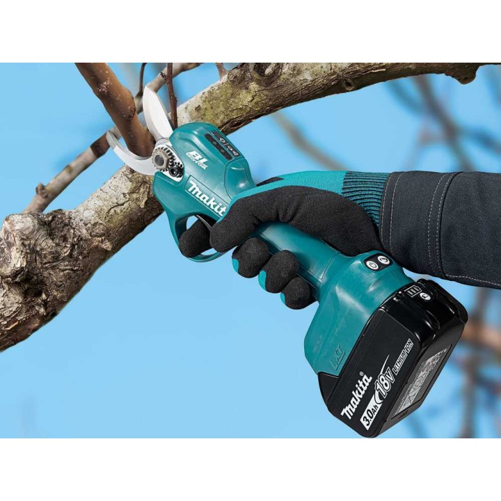 Makita DUP181Z akkukäyttöiset oksasakset, 18 V, 30 mm, ilman akkua ja laturia