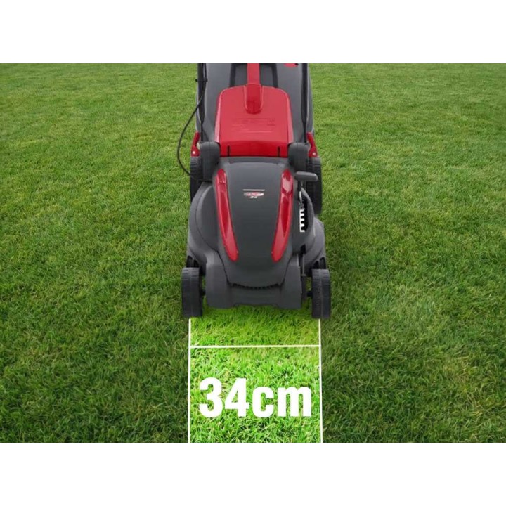 Castelgarden XE 36 sähköruohonleikkuri, 1 200 W, 34 cm, 35 l, 230 V