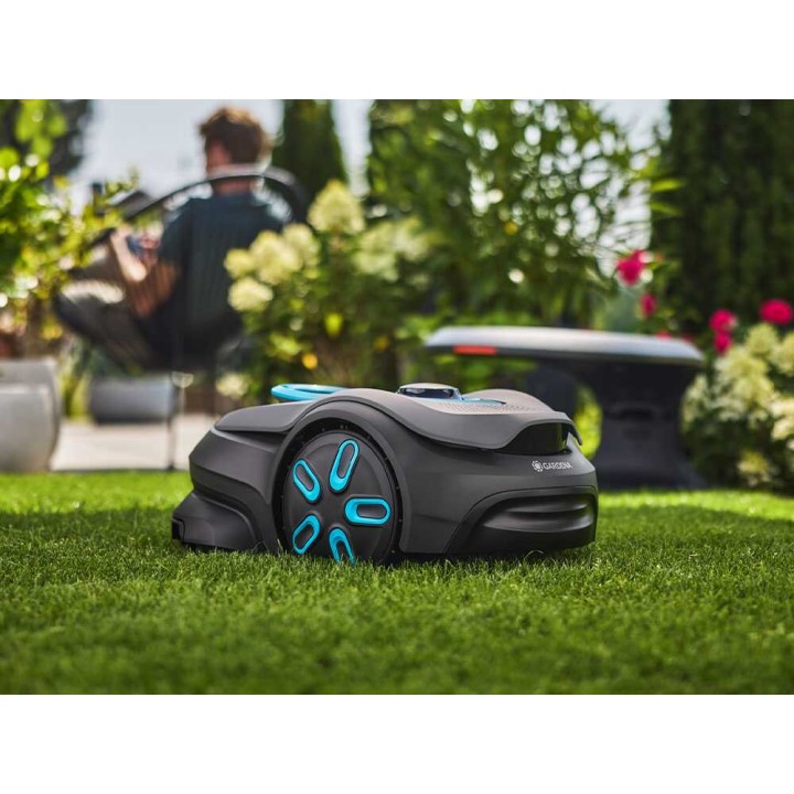 Gardena Smart SILENO Sense 600 robottiruohonleikkuri, 600 m², ilman rajakaapelia