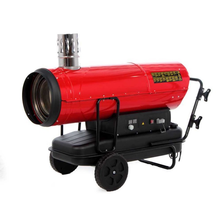 GeoTech IDH 8000 dieselkäyttöinen lämminilmakehitin, 80 kW, epäsuora lämmitys