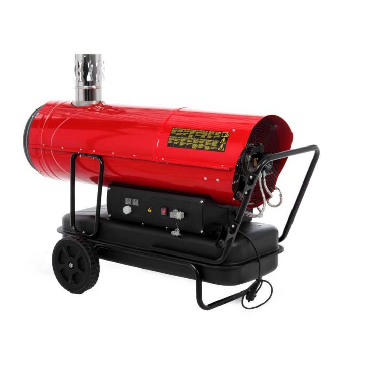 GeoTech IDH 8000 dieselkäyttöinen lämminilmakehitin, 80 kW, epäsuora lämmitys