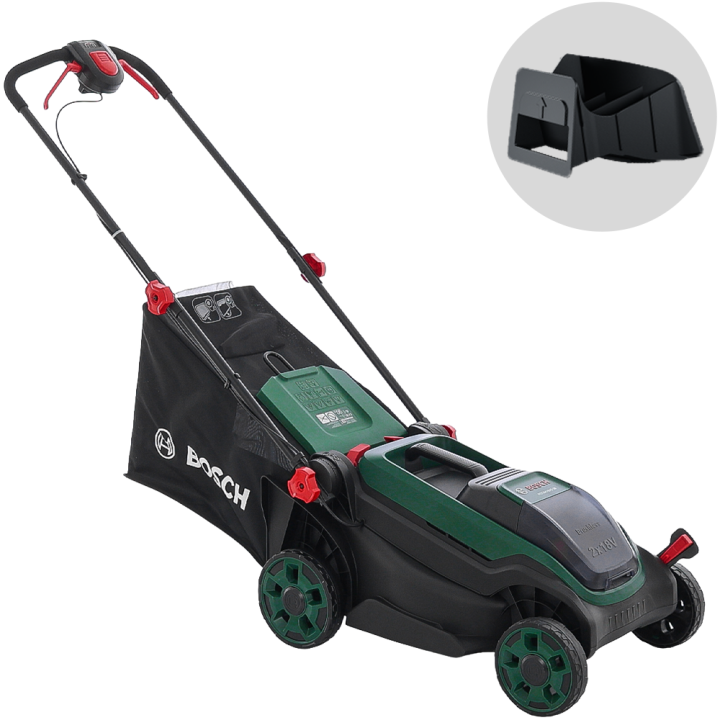 Bosch Rotak18V2 38 akkuruohonleikkuri 38 cm 36 V ilman akkua ja laturia