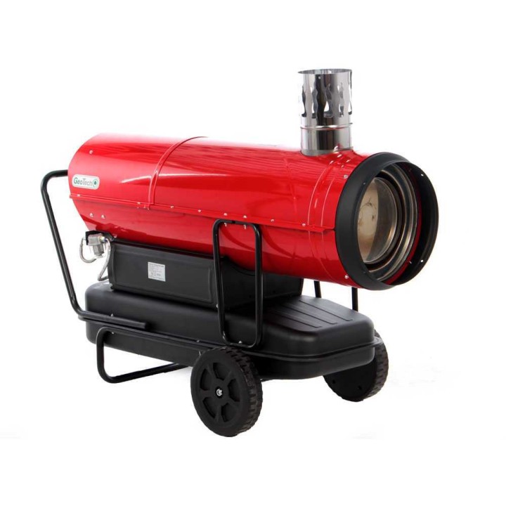 GeoTech IDH 8000 dieselkäyttöinen lämminilmakehitin, 80 kW, epäsuora lämmitys