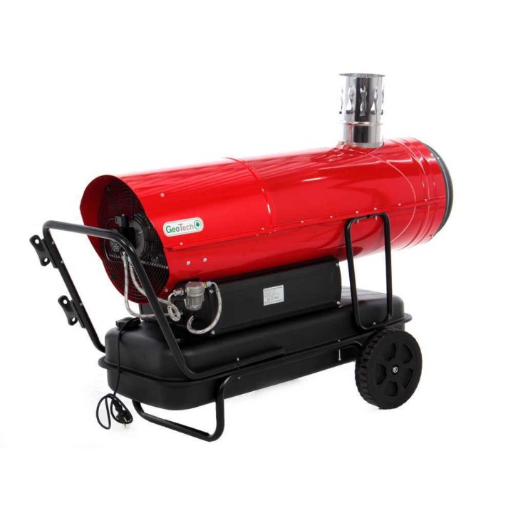 GeoTech IDH 8000 dieselkäyttöinen lämminilmakehitin, 80 kW, epäsuora lämmitys