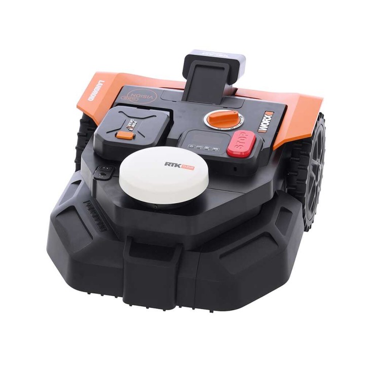 Worx Landroid Vision Cloud WR305E robottiruohonleikkuri, 500 m², 20 V, ilman rajakaapelia