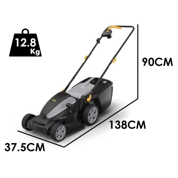 Alpina AL1 34 E sähköruohonleikkuri, 1 200 W, 34 cm
