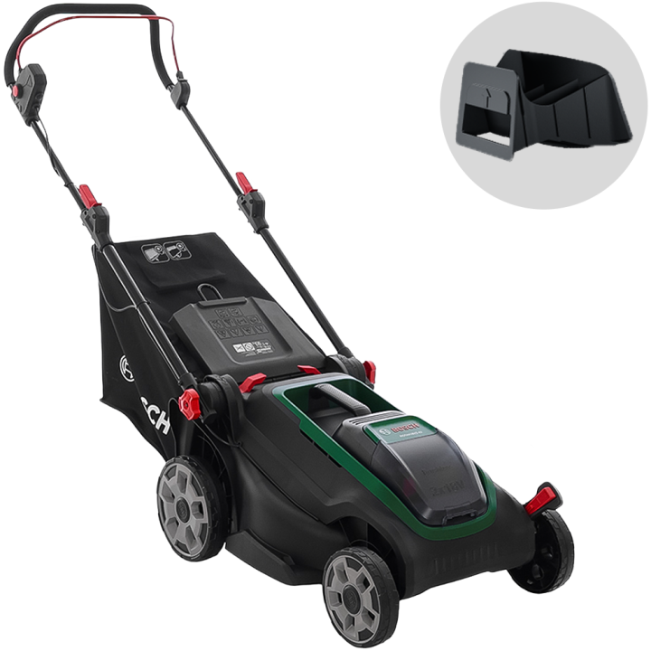 Bosch Rotak18V2 43 akkuruohonleikkuri 43 cm 36 V ilman akkuja ja laturia