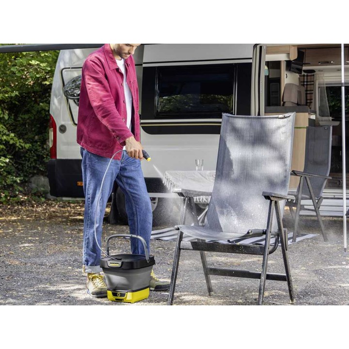 Karcher OC3 Foldable kannettava painepesuri, 8 L, 5 bar, litiumioniakku
