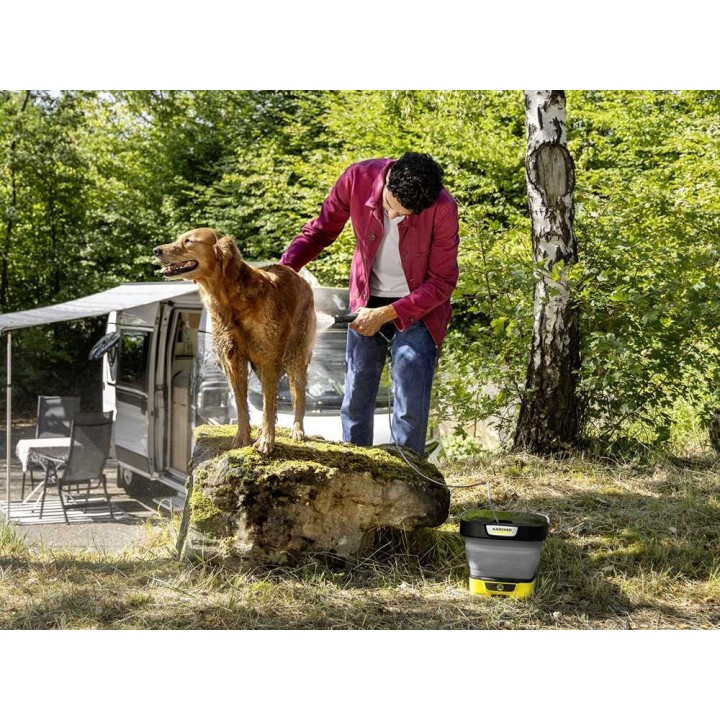 Karcher OC3 Foldable kannettava painepesuri, 8 L, 5 bar, litiumioniakku