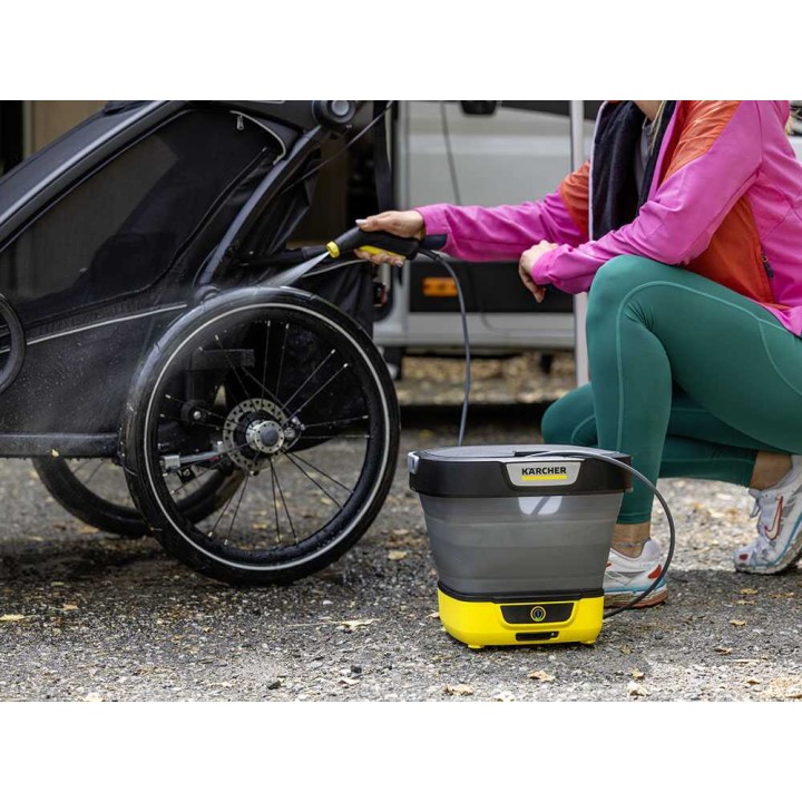 Karcher OC3 Foldable kannettava painepesuri, 8 L, 5 bar, litiumioniakku