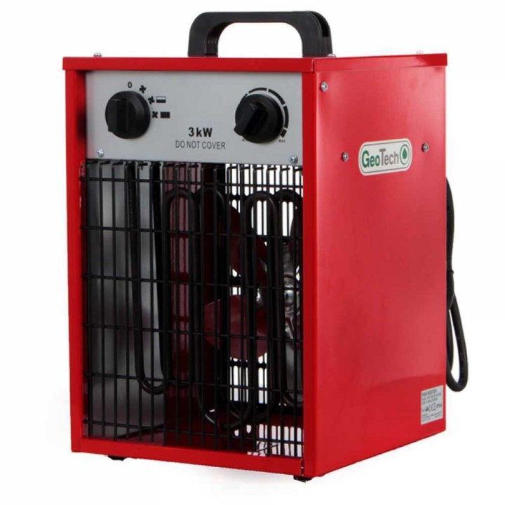 GeoTech EH 300 S sähköinen lämminilmapuhallin 3 kW 230 V