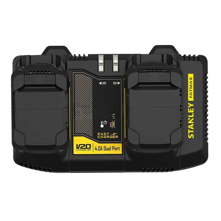 Stanley SFMCB24-QW kaksoislaturi V20 Fatmax -akuille, 18 V, 4 A