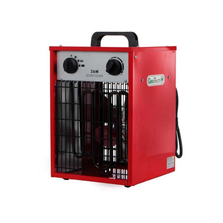 GeoTech EH 300 S sähköinen lämminilmapuhallin, 3 kW, 230 V