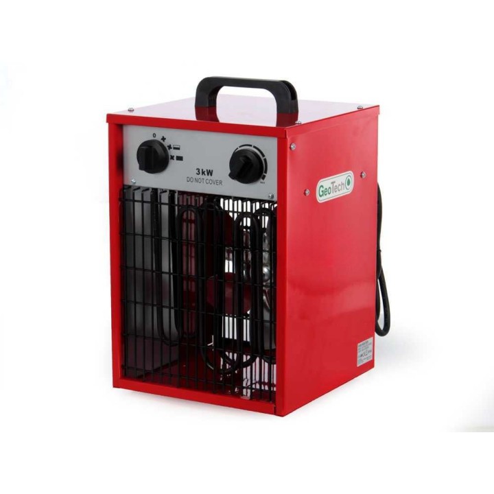 GeoTech EH 300 S sähköinen lämminilmapuhallin, 3 kW, 230 V