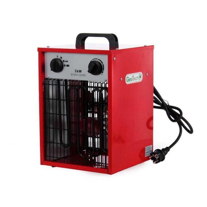 GeoTech EH 300 S sähköinen lämminilmapuhallin, 3 kW, 230 V