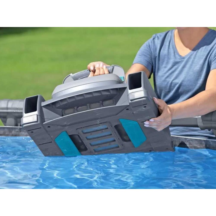 Bestway AquaTronix Pro G300 allasrobotti, akku, 20 W, integroitu pintakerääjä