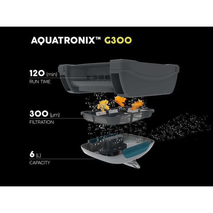 Bestway AquaTronix Pro G300 allasrobotti, akku, 20 W, integroitu pintakerääjä