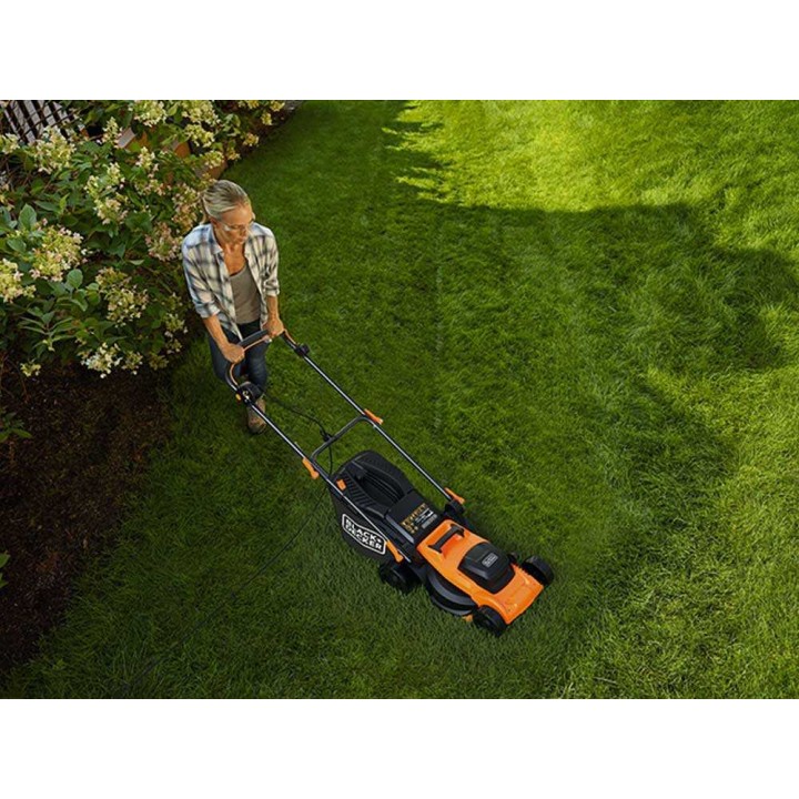 Black & Decker BEMWP340-QS sähköruohonleikkuri, 1 400 W, 34 cm, 230 V