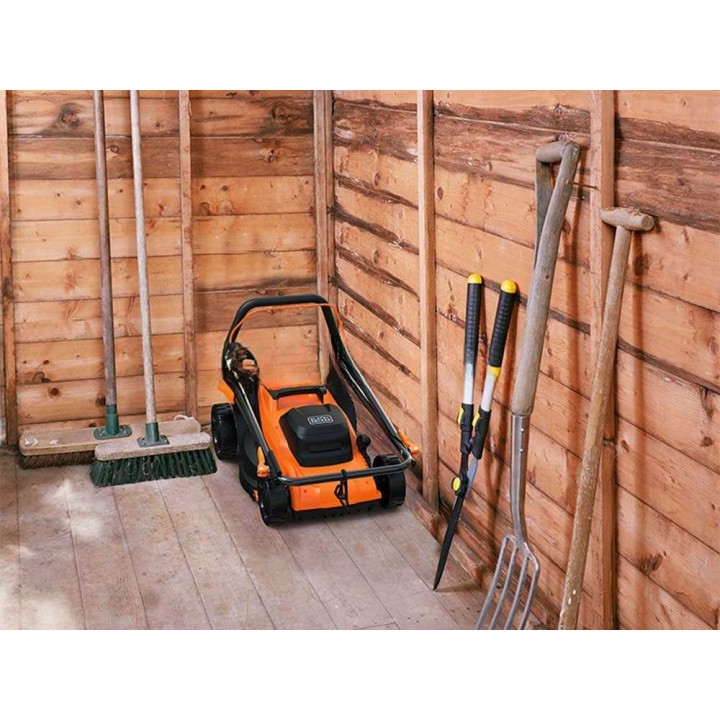 Black & Decker BEMWP340-QS sähköruohonleikkuri, 1 400 W, 34 cm, 230 V