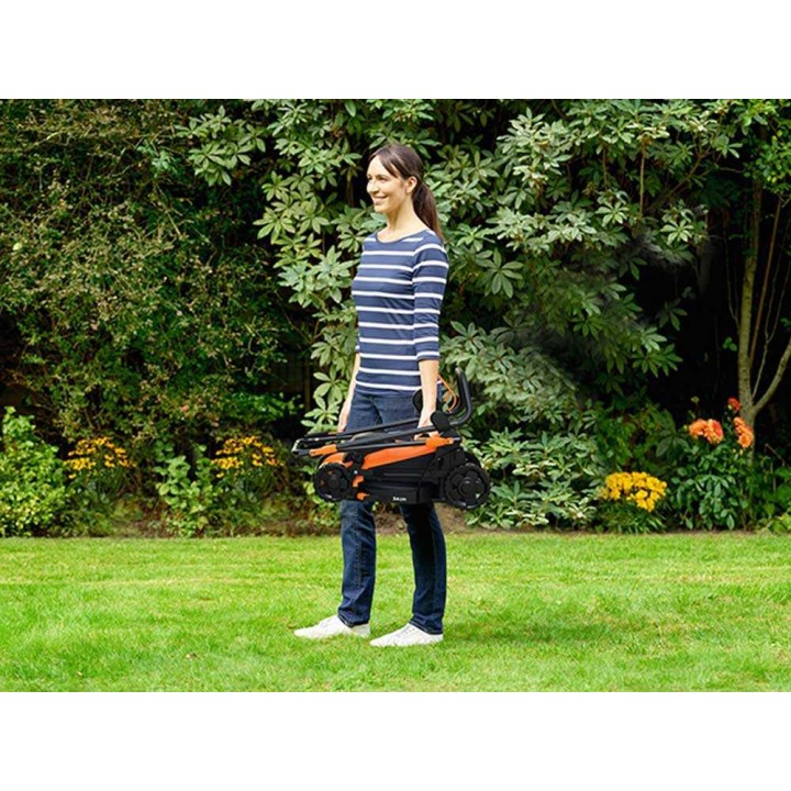 Black & Decker BEMWP340-QS sähköruohonleikkuri, 1 400 W, 34 cm, 230 V