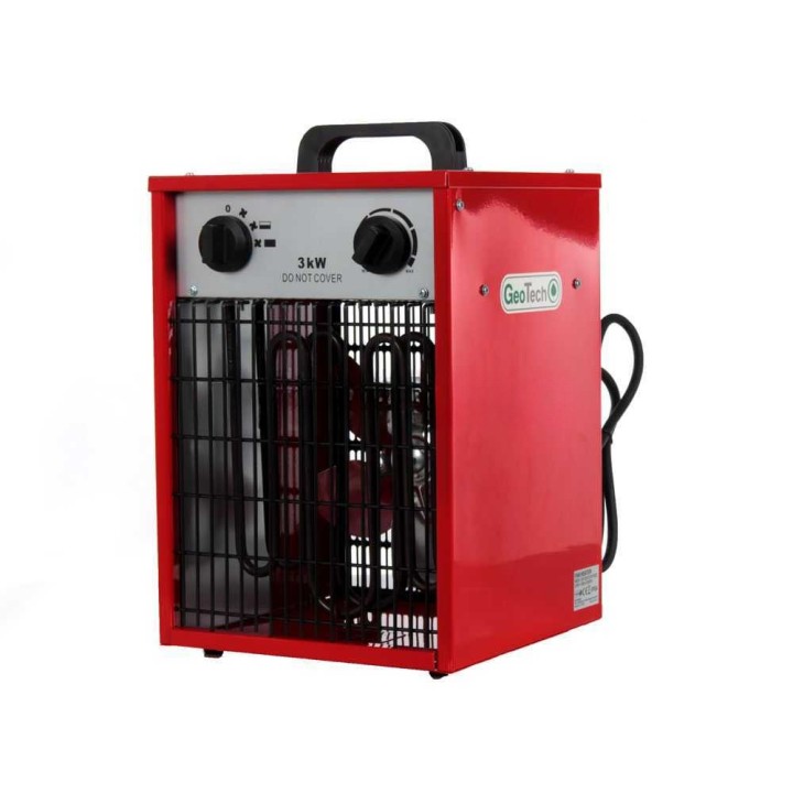 GeoTech EH 300 S sähköinen lämminilmapuhallin, 3 kW, 230 V